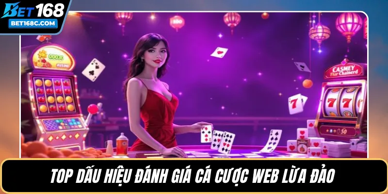 Top dấu hiệu đánh giá cá cược web lừa đảo 